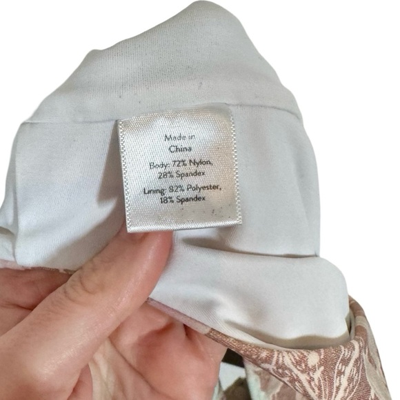 Minnow Girls Cypress Floral One Piece Swimsuit with Ruffle Open Tie Back - Picture 11 of 12